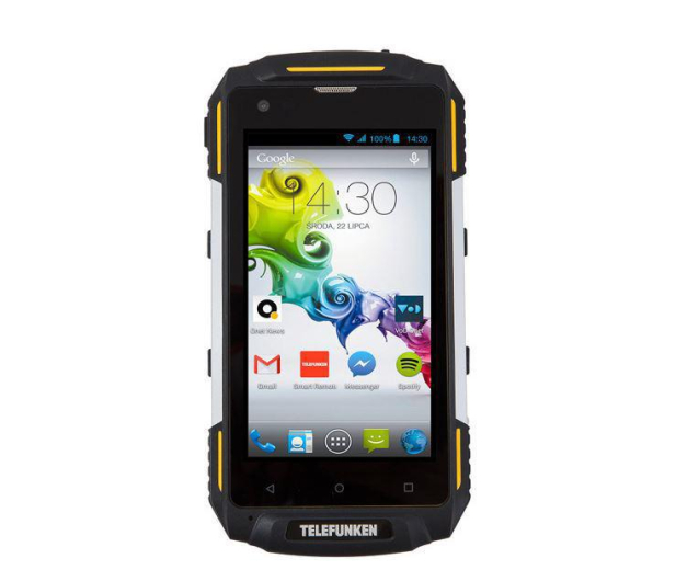 TELEFUNKEN Outdoor LTE Czarno/Zólty - 1436510 - zdjęcie